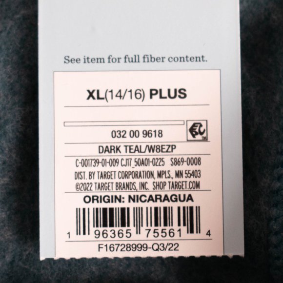 Cat & Jack Girls' Dark Green Gold Stars Zip-Up Fleece Hoodie - Picture 5 of 6